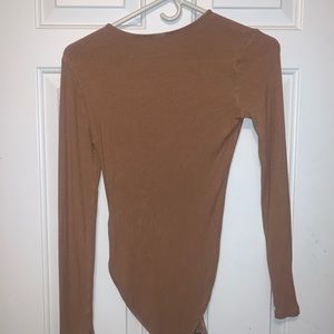 Medium Forever 21 Brown bodysuit